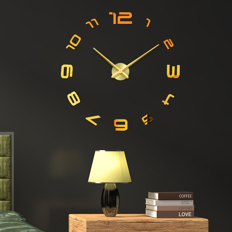 New 48 inches Wall Clock Design Large Acrylic Mirror Clocks Stickers Living room accessories Decorative House Clock On The Wall
New 48 inches Wall Clock Design Large Acrylic Mirror Clocks Stickers Living room accessories Decorative House Clock On The Wall
