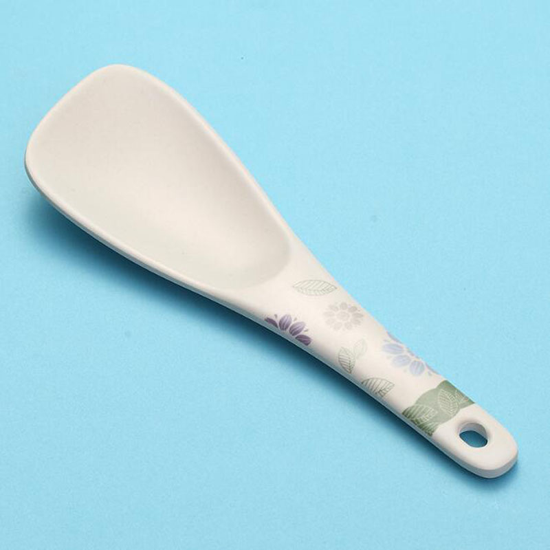 Bamboo Fiber Rice Paddle Cooker Meal Spoon Non Stick Kitchen Gadgets Hand Roll Spoons Rice Shovel ZC1007