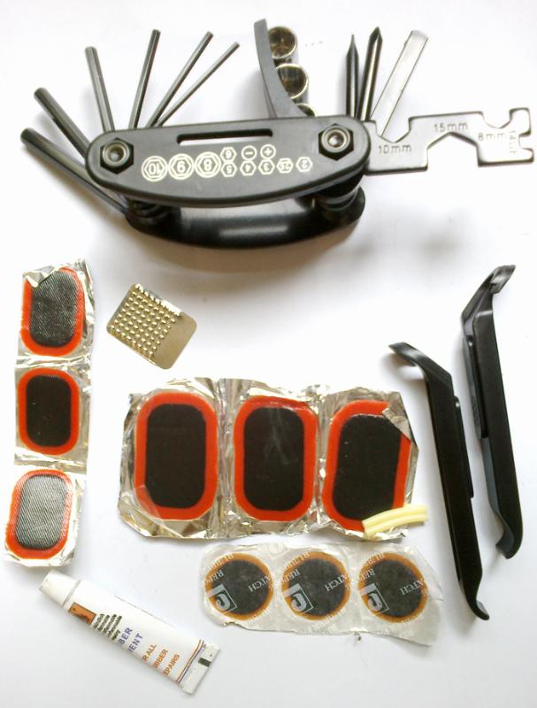 Bicycle repair tools tire repair tool set cycling equipment very complete spare tools
Bicycle repair tools tire repair tool set cycling equipment very complete spare tools