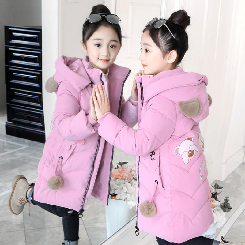 Girls Winter Jackets Children Warm Coat Kids Thick Clothing Winter Parkas Bunny Ear Hooded Outerwear High Quality Jacket
Girls Winter Jackets Children Warm Coat Kids Thick Clothing Winter Parkas Bunny Ear Hooded Outerwear High Quality Jacket
