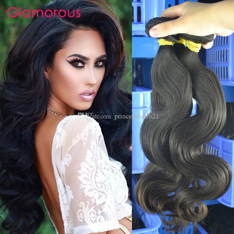 Glamorous Good Quality Virgin Malaysian Human Hair 3 Bundles Wavy Hair Extensions Raw Unprocessed Brazilian Indian Peruvian Remy Hair Weaves, Natural color
Glamorous Good Quality Virgin Malaysian Human Hair 3 Bundles Wavy Hair Extensions Raw Unprocessed Brazilian Indian Peruvian Remy Hair Weaves, Natural color