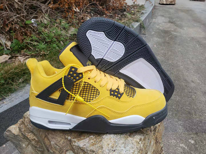 4 4s Lightning Tour Yellow Black White midsole Men Basketball Sports Shoes Good Quality Athletic Mens Sneakers With Box
4 4s Lightning Tour Yellow Black White midsole Men Basketball Sports Shoes Good Quality Athletic Mens Sneakers With Box