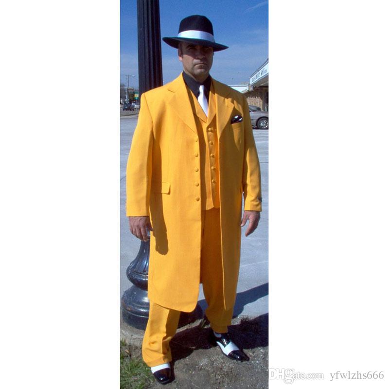 Yellow Wedding Tuxedos Slim Fit Suits For Men Groomsmen Suit Three Pieces Cheap Prom Formal Suits (Jacket+Pants+Vest+Tie) 278, Same as image
Yellow Wedding Tuxedos Slim Fit Suits For Men Groomsmen Suit Three Pieces Cheap Prom Formal Suits (Jacket+Pants+Vest+Tie) 278, Same as image