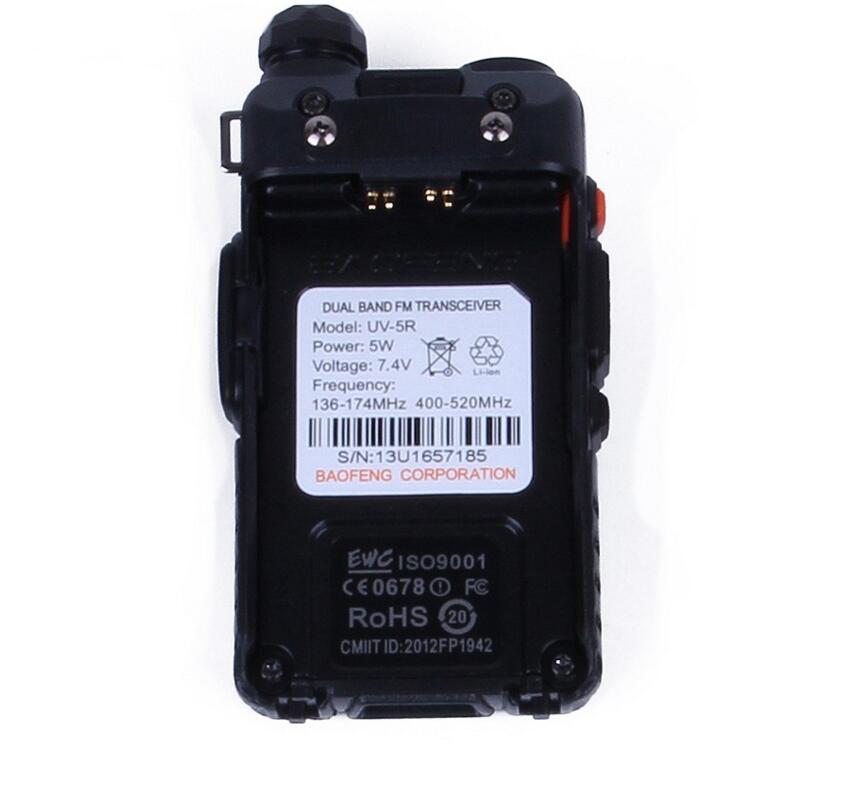 BaoFeng UV5R UV5R Walkie Talkie Dual Band 136174Mhz 400520Mhz Two Way Radio Transceiver with 1800mAH Battery earphoneBF8845736