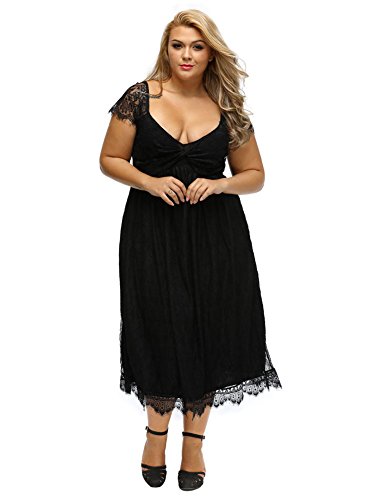 Unbranded* Fashion Women' Elegant Lace Sexy Widding Cocktial Party Dress Plus Size, Black
Unbranded* Fashion Women' Elegant Lace Sexy Widding Cocktial Party Dress Plus Size, Black