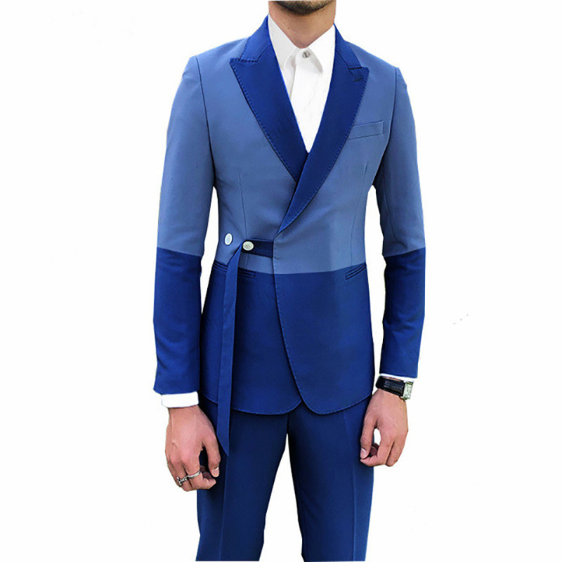 Splice Men Suit 2020 Lastest Fashion Men's Suits Slim Fit 2 Piece Prom Tuxedos Shawl Lapel Tuxedos Blazer Wedding Party, Short pattern
Splice Men Suit 2020 Lastest Fashion Men's Suits Slim Fit 2 Piece Prom Tuxedos Shawl Lapel Tuxedos Blazer Wedding Party, Short pattern