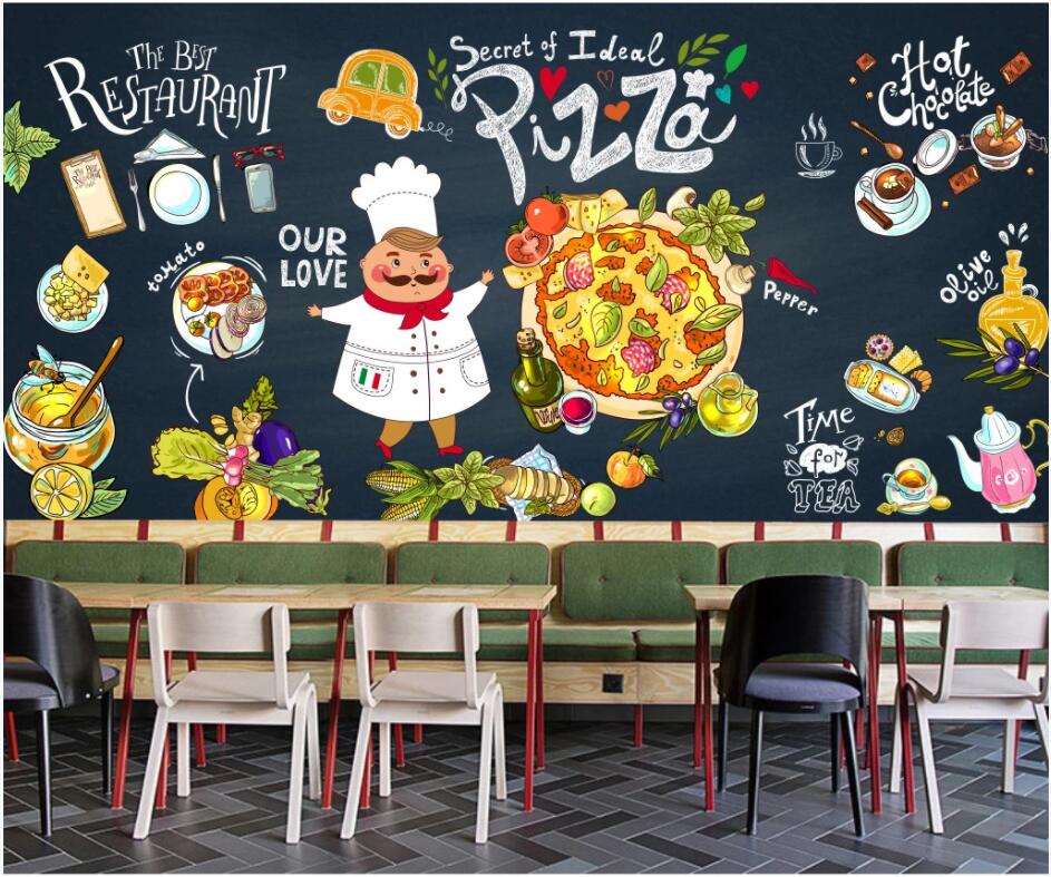 custom photo 3d wallpaper Blackboard hand drawn pizza western food restaurant living room home decor 3d wall murals wallpaper for walls 3 d, Non-woven
custom photo 3d wallpaper Blackboard hand drawn pizza western food restaurant living room home decor 3d wall murals wallpaper for walls 3 d, Non-woven