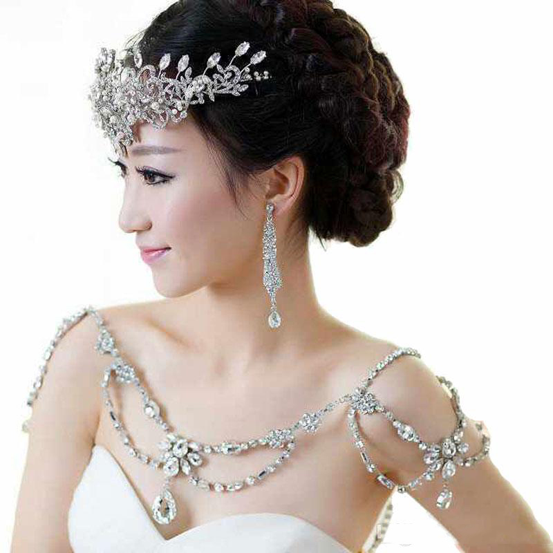 Fast Ship Bride Stunning Jewelry Shoulder Chain Selling Noble Sparkling Crystal Bridal Temperament Beading Wedding Accessory
Fast Ship Bride Stunning Jewelry Shoulder Chain Selling Noble Sparkling Crystal Bridal Temperament Beading Wedding Accessory