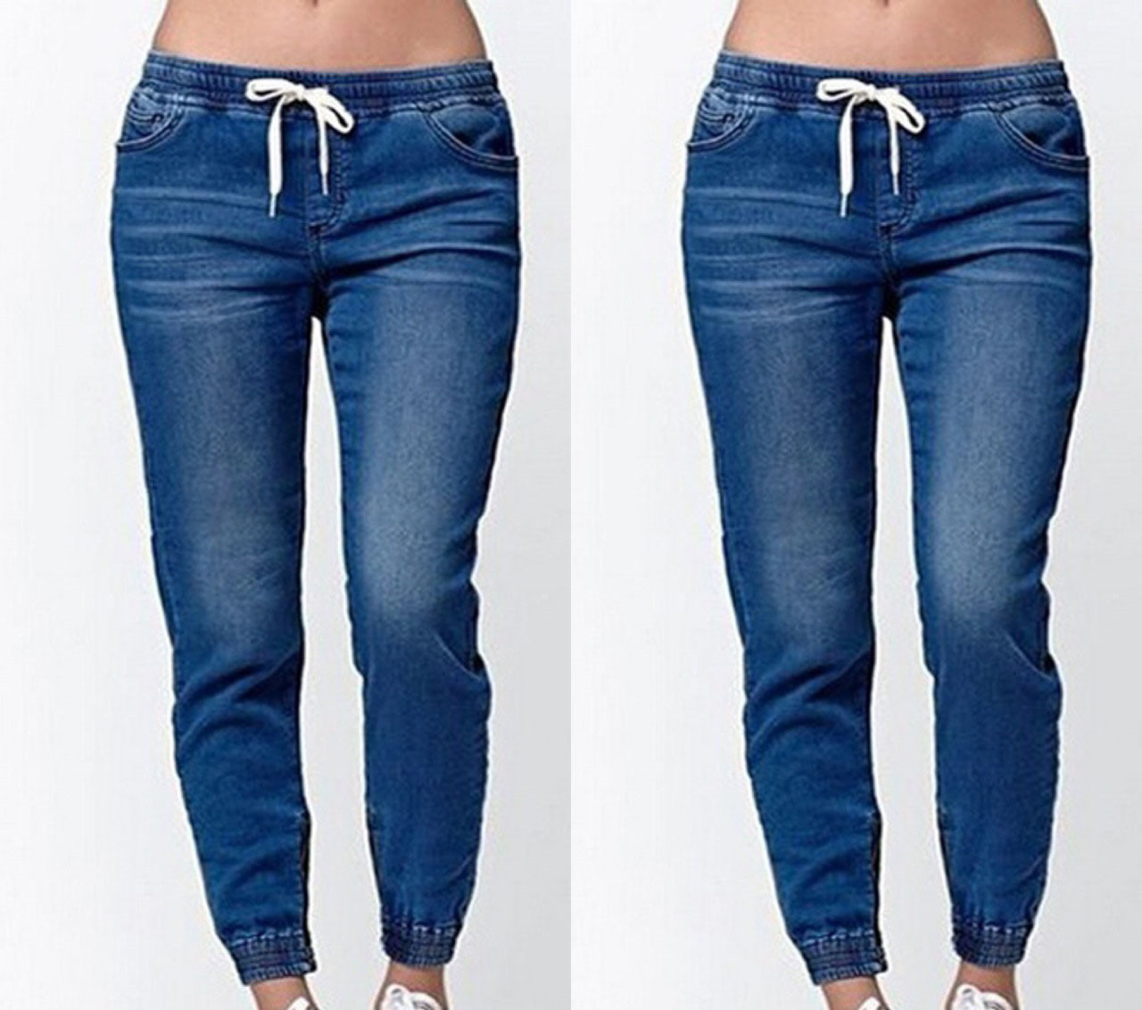 Summer New Women Jeans Denim Pants Fashion Sexy Black Blue Trousers Designer Jeans Plus Size S-5XL