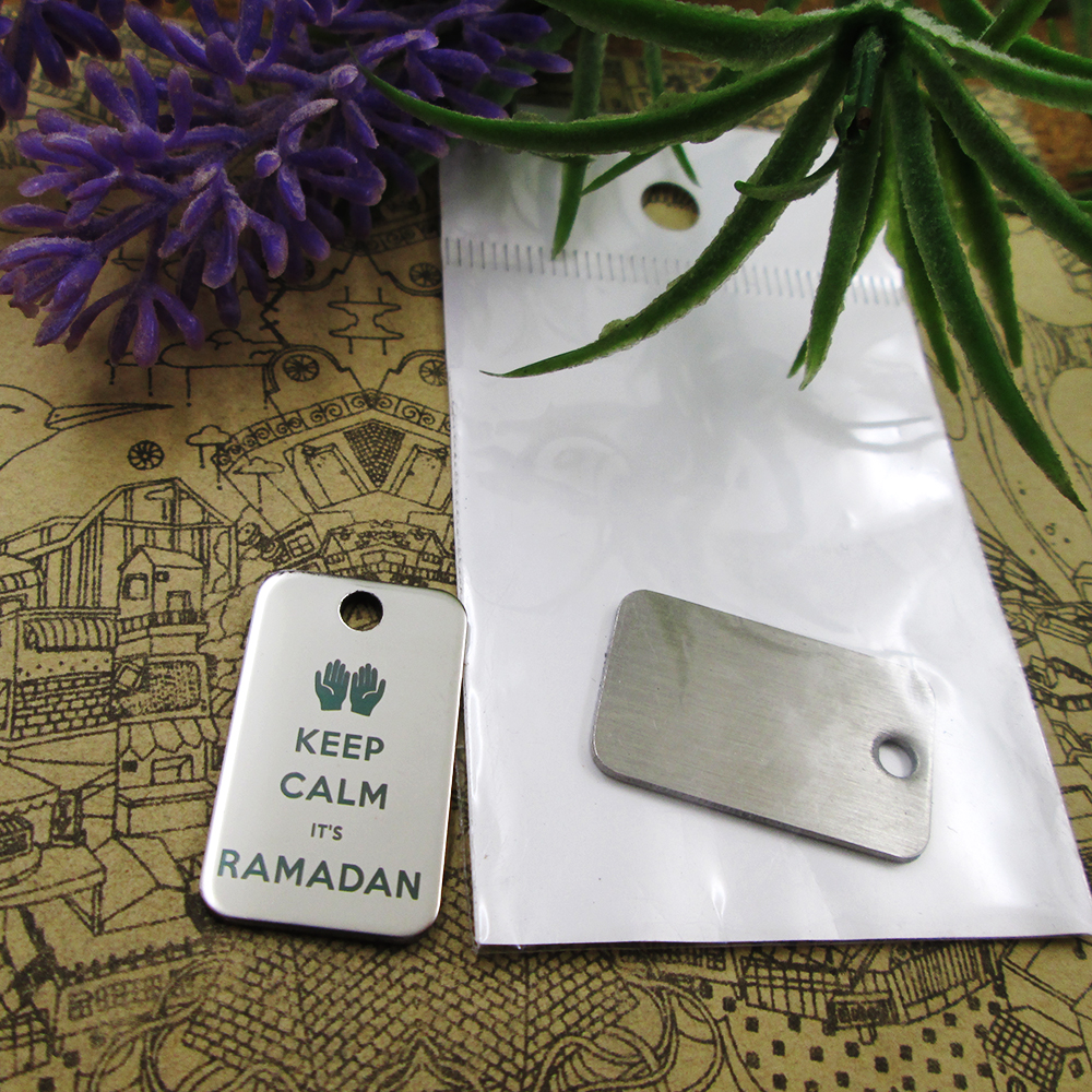 40pcs--"keep calm it's ramadan"stainless steel charms more style for choosing DIY Charms pendants for necklace
40pcs--"keep calm it's ramadan"stainless steel charms more style for choosing DIY Charms pendants for necklace