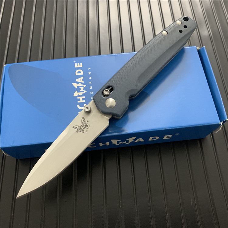 BENCHMADE 485 D2 steel Blade G10 handle Copper Washer Folding Camping Pocket Survival hunting EDC Tool knife
BENCHMADE 485 D2 steel Blade G10 handle Copper Washer Folding Camping Pocket Survival hunting EDC Tool knife