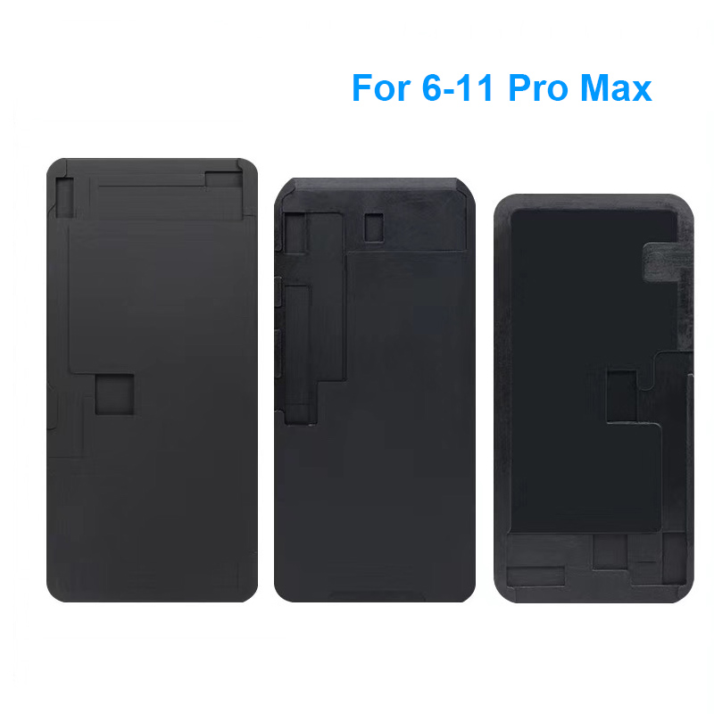 LCD Screen Laminating Mold for 11 Pro MAX Pro 11 X XS XMAX 8P 8 7 7P 6 LCD Refurbish No Fold Flex Cable Rubber Mat
LCD Screen Laminating Mold for 11 Pro MAX Pro 11 X XS XMAX 8P 8 7 7P 6 LCD Refurbish No Fold Flex Cable Rubber Mat