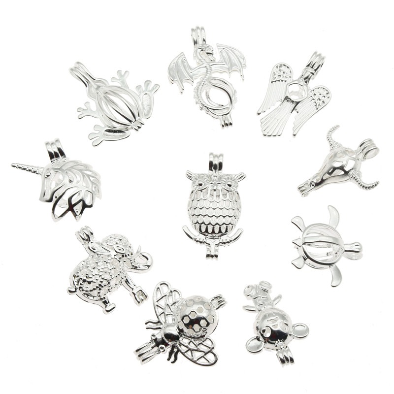 10pcs Mixed Pearl Cage Locket Pendants Classic Animal Aromatherapy Essential Oil Diffuser Jewelry Necklace DIY Jewelry
10pcs Mixed Pearl Cage Locket Pendants Classic Animal Aromatherapy Essential Oil Diffuser Jewelry Necklace DIY Jewelry