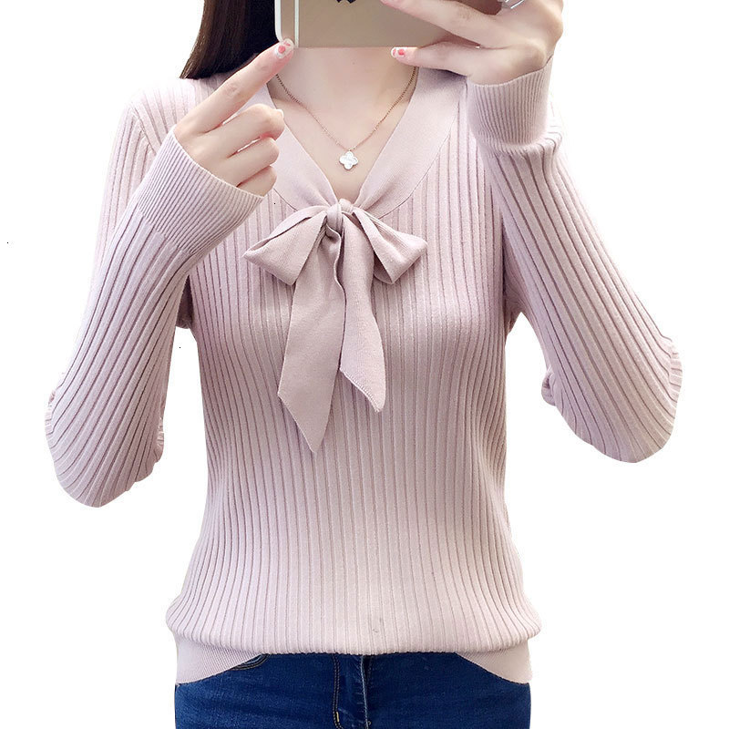 2019 Herfst En Winter Nieuwe vrouwen Knit Vlinder Kraag Trui Boog Trui Zoete Slim Knit Shirt Sueter Feminino, Black
2019 Herfst En Winter Nieuwe vrouwen Knit Vlinder Kraag Trui Boog Trui Zoete Slim Knit Shirt Sueter Feminino, Black