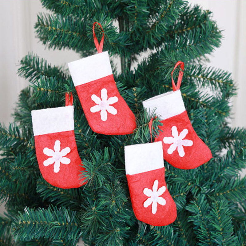 Mini Christmas Stocking Gifts Bag Candy Bag Christmas Tree Ornament Sock Xmas Dinnerware Cover Cutlery Bag Home Party Decoration DBC VT1128
Mini Christmas Stocking Gifts Bag Candy Bag Christmas Tree Ornament Sock Xmas Dinnerware Cover Cutlery Bag Home Party Decoration DBC VT1128