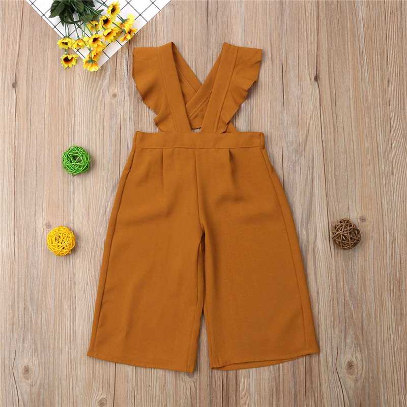 1-6Years Kids Baby Girl Bib Pants Lace Jumpsuit Romper Bodysuit Outfits Trousers Overalls, Yellow
1-6Years Kids Baby Girl Bib Pants Lace Jumpsuit Romper Bodysuit Outfits Trousers Overalls, Yellow