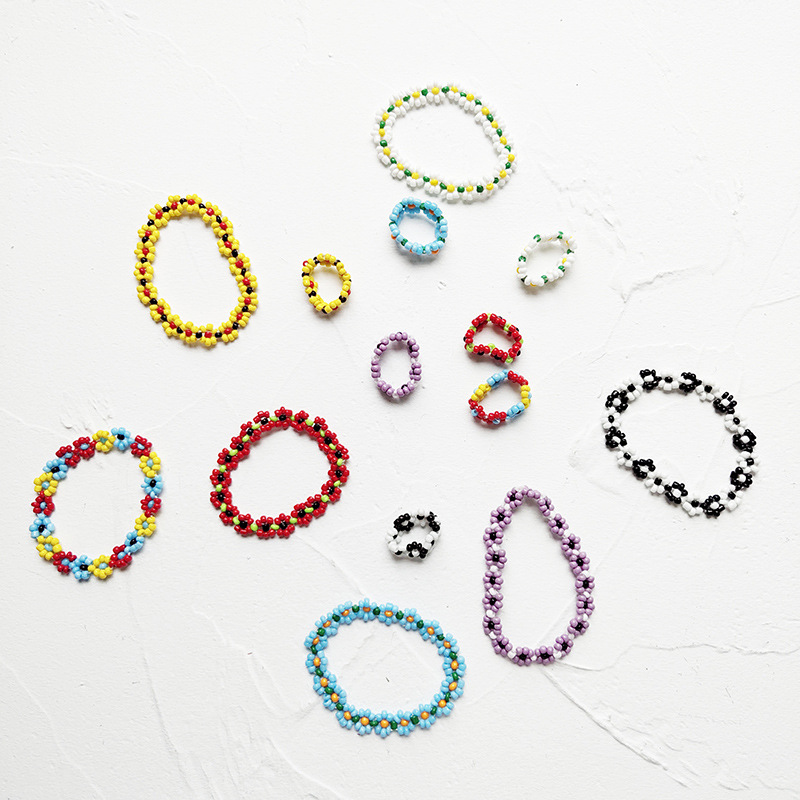Charm Bracelets OMY Flower Seed Beads Bracelet Colorful Beaded Women Fashion Beach Jewelry For Girl Travel
Charm Bracelets OMY Flower Seed Beads Bracelet Colorful Beaded Women Fashion Beach Jewelry For Girl Travel