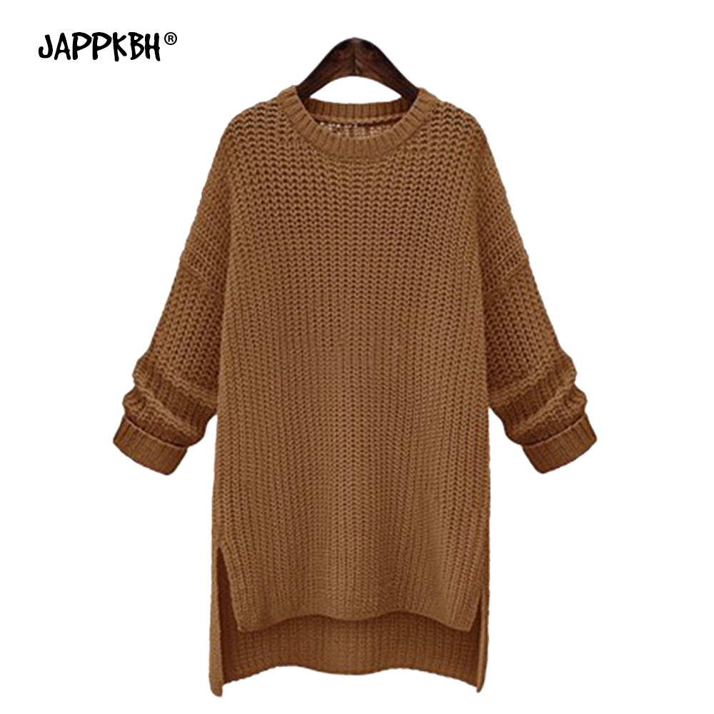 JAPPKBH Long Autumn Winter Sweater Women 2019 Solid O Neck Warm Oversized Sweater Casual Elegant Pullover Loose Knitted Sweaters, Gray
JAPPKBH Long Autumn Winter Sweater Women 2019 Solid O Neck Warm Oversized Sweater Casual Elegant Pullover Loose Knitted Sweaters, Gray