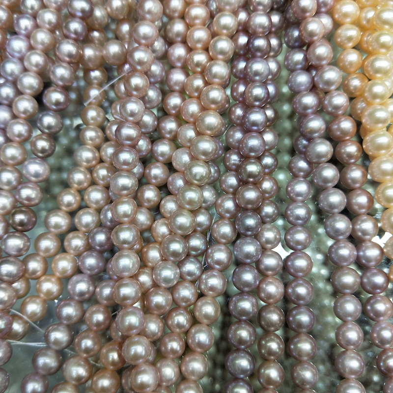 off Round 8-9mm natural pink and purple loose Freshwater Pearl Necklace strands for making pearl chokers, White
off Round 8-9mm natural pink and purple loose Freshwater Pearl Necklace strands for making pearl chokers, White