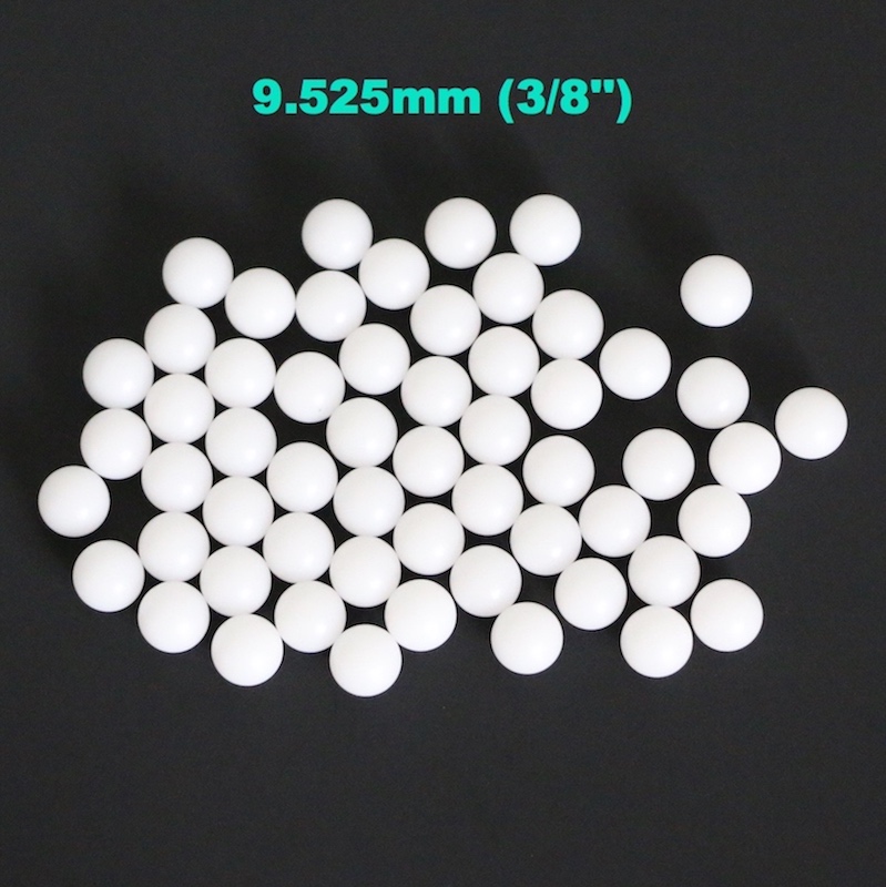 3/8'' (9.525mm) Delrin ( POM ) / Celcon Plastic Solid Balls for Valve components, Low Load bearings, gas/water application
3/8'' (9.525mm) Delrin ( POM ) / Celcon Plastic Solid Balls for Valve components, Low Load bearings, gas/water application