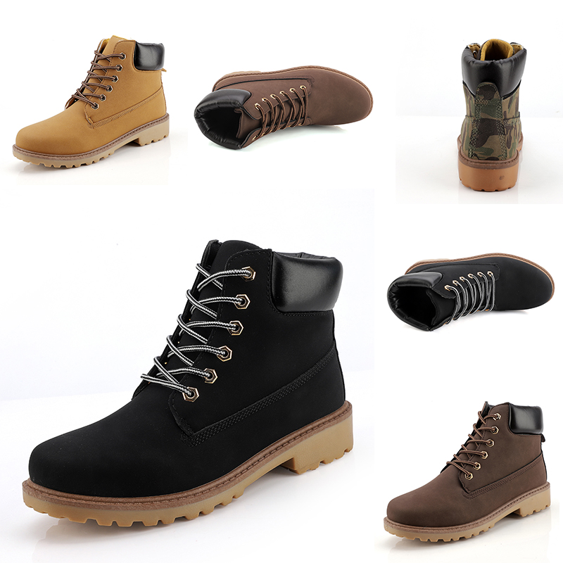 Cheap wholesale Fashion Leather Designer boots Men boots Camouflage black brown boots winter autumn Homemade brand Made in China size 39-44
Cheap wholesale Fashion Leather Designer boots Men boots Camouflage black brown boots winter autumn Homemade brand Made in China size 39-44