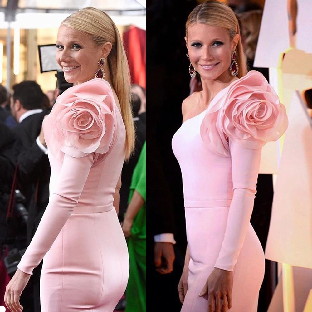 2020 Elegant Prom Dresses One-Shoulder Long Sleeve Satin Evening Gowns Custom Made Appliques Floor Length Special Occasion Dress, Daffodil
2020 Elegant Prom Dresses One-Shoulder Long Sleeve Satin Evening Gowns Custom Made Appliques Floor Length Special Occasion Dress, Daffodil