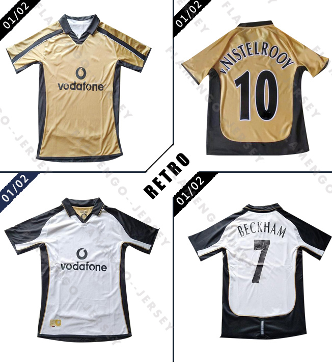 MAN UTD BECKHAM SOLSKJAER GIGGS RETRO 2001 2002 UNITED FOOTBALL SHIRTS Vintage soccer jerseys Camiseta 100th Anniversary Editio, Black;yellow
MAN UTD BECKHAM SOLSKJAER GIGGS RETRO 2001 2002 UNITED FOOTBALL SHIRTS Vintage soccer jerseys Camiseta 100th Anniversary Editio, Black;yellow