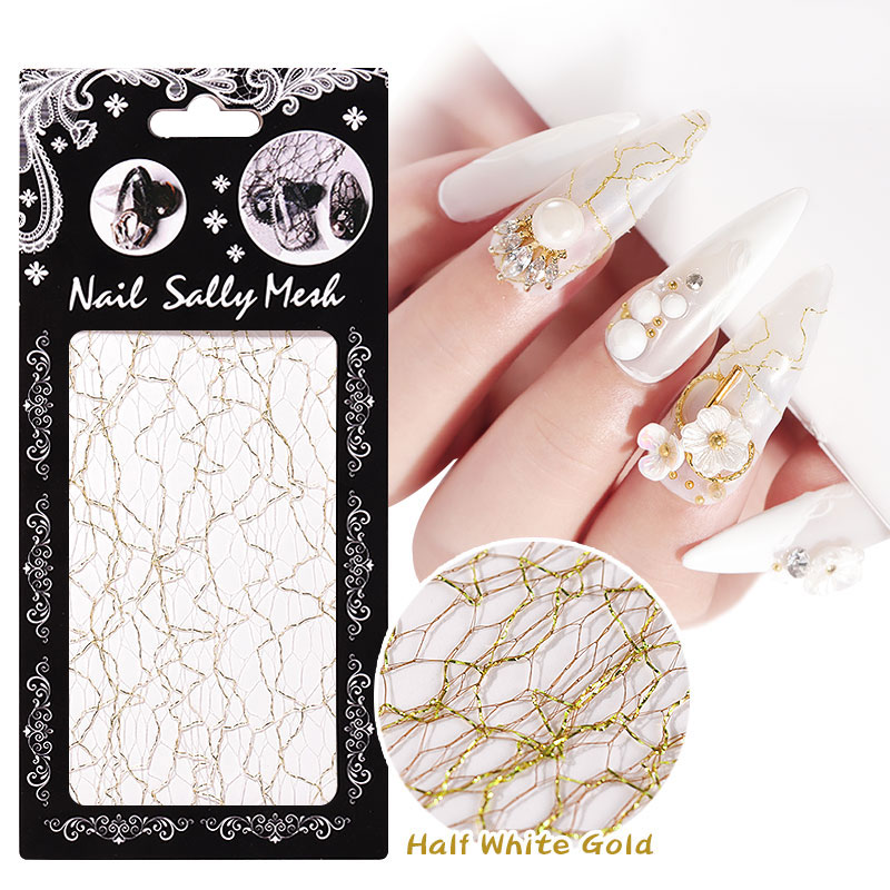 High Quality Nail Art Embossed 3D Nail Sticker Glitter Adhesive Hollow Transfer Foils Stripe Line Mesh Decorations, 01
High Quality Nail Art Embossed 3D Nail Sticker Glitter Adhesive Hollow Transfer Foils Stripe Line Mesh Decorations, 01