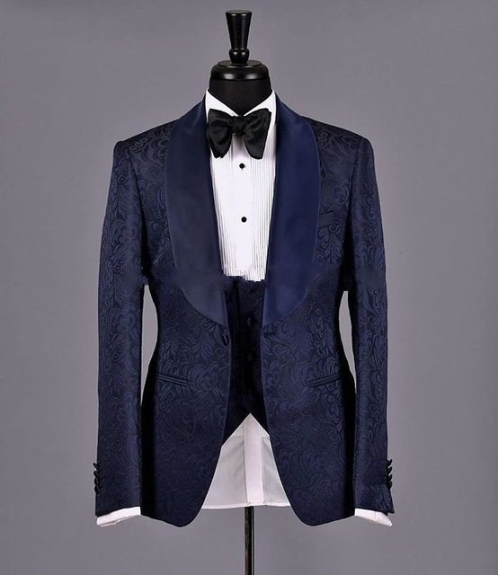 Handsome One Button Groomsmen Shawl Lapel Groom Tuxedos Men Suits Wedding/Prom/Dinner Best Man Blazer(Jacket+Pants+Tie+Vest) A549, Same as image
Handsome One Button Groomsmen Shawl Lapel Groom Tuxedos Men Suits Wedding/Prom/Dinner Best Man Blazer(Jacket+Pants+Tie+Vest) A549, Same as image