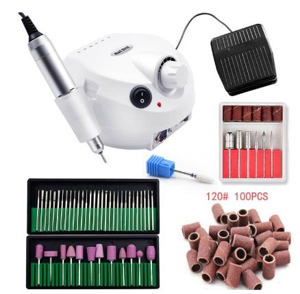 lPro 35000RPM Nail Master Electric Nail Drill Machine Manicure Machine Nail Drill Bit Set Case Anti-scald Handle
lPro 35000RPM Nail Master Electric Nail Drill Machine Manicure Machine Nail Drill Bit Set Case Anti-scald Handle