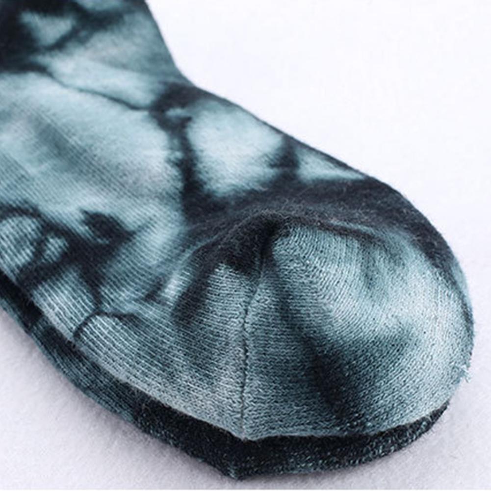 designer men unisex novelty colorful tiedyeing skateboard cotton harajuku hiphop socks sox ethnic couple long sock meias