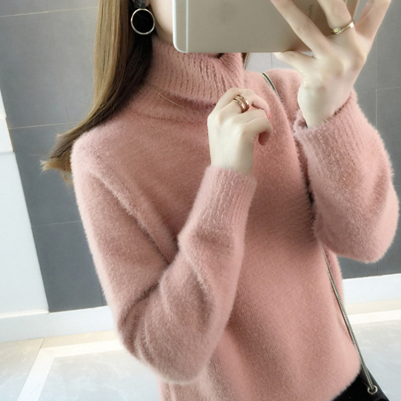 Winter Woman Jumper Wool White Velvet High Collar Sweater Warm Cashmere Plush Pullover Loose Plus Size Turtleneck Fashion, Black
Winter Woman Jumper Wool White Velvet High Collar Sweater Warm Cashmere Plush Pullover Loose Plus Size Turtleneck Fashion, Black