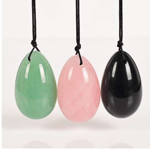 3 pcs 40*25mm Drilled jade Egg natural stone rose quartz crystal ball Pelvic Kegel Exercise Tightening Vaginal Muscle yoni Eggs
3 pcs 40*25mm Drilled jade Egg natural stone rose quartz crystal ball Pelvic Kegel Exercise Tightening Vaginal Muscle yoni Eggs