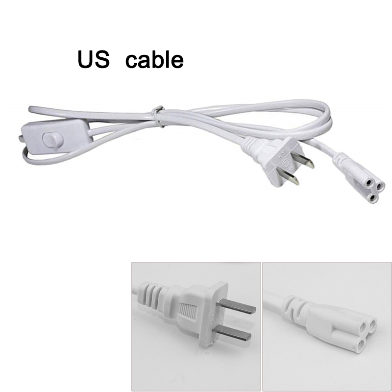T5 T8 LED Wire Connector Cable 3ft 5ft 6ft 9ft with On/Off Switch for Integrated Led Tube Power Cable with US Plug
T5 T8 LED Wire Connector Cable 3ft 5ft 6ft 9ft with On/Off Switch for Integrated Led Tube Power Cable with US Plug