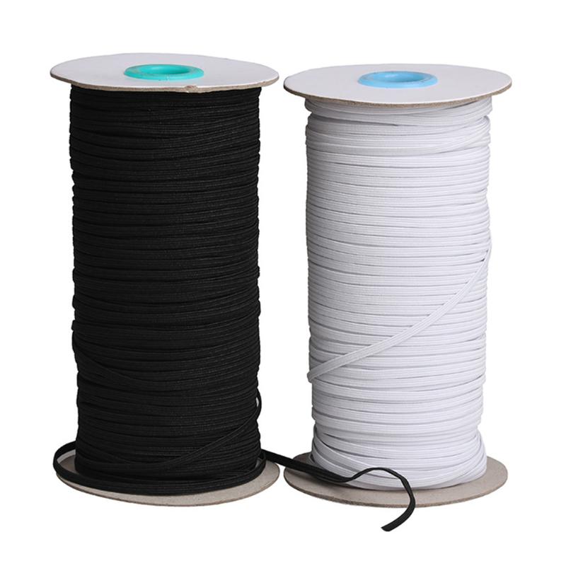 3/6/9/12mm Width Elastic Trim Black/White Braided Elastic Elastics Band Strap Handmade DIY Mask Notebook Making Material
3/6/9/12mm Width Elastic Trim Black/White Braided Elastic Elastics Band Strap Handmade DIY Mask Notebook Making Material