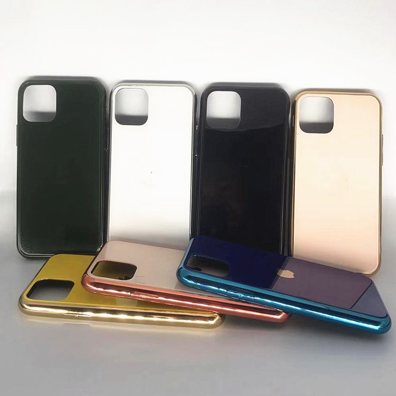 Luxury Electroplated Phone Cases For iPhone 11 Pro XS Max XS XR Tempered Glass Back Cover Case For iPhone 8 7 6 Plus, Gold
Luxury Electroplated Phone Cases For iPhone 11 Pro XS Max XS XR Tempered Glass Back Cover Case For iPhone 8 7 6 Plus, Gold