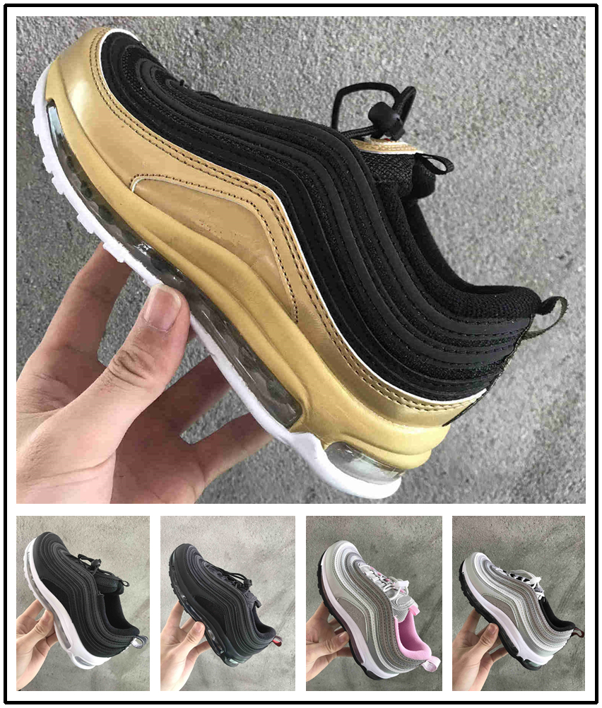2019 kids baby shoes Cushion Gold Silver Bullet Triple White Black Trainers Undefeated plus tn Sneakers, Color 6
2019 kids baby shoes Cushion Gold Silver Bullet Triple White Black Trainers Undefeated plus tn Sneakers, Color 6