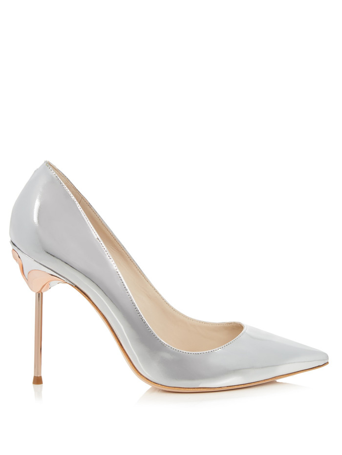 Free shipping 2019 Ladies patent leather metal high heel solid Firebird flamingo Sophia Webster Plillage toes cover heel silver SHOES 34-42
Free shipping 2019 Ladies patent leather metal high heel solid Firebird flamingo Sophia Webster Plillage toes cover heel silver SHOES 34-42