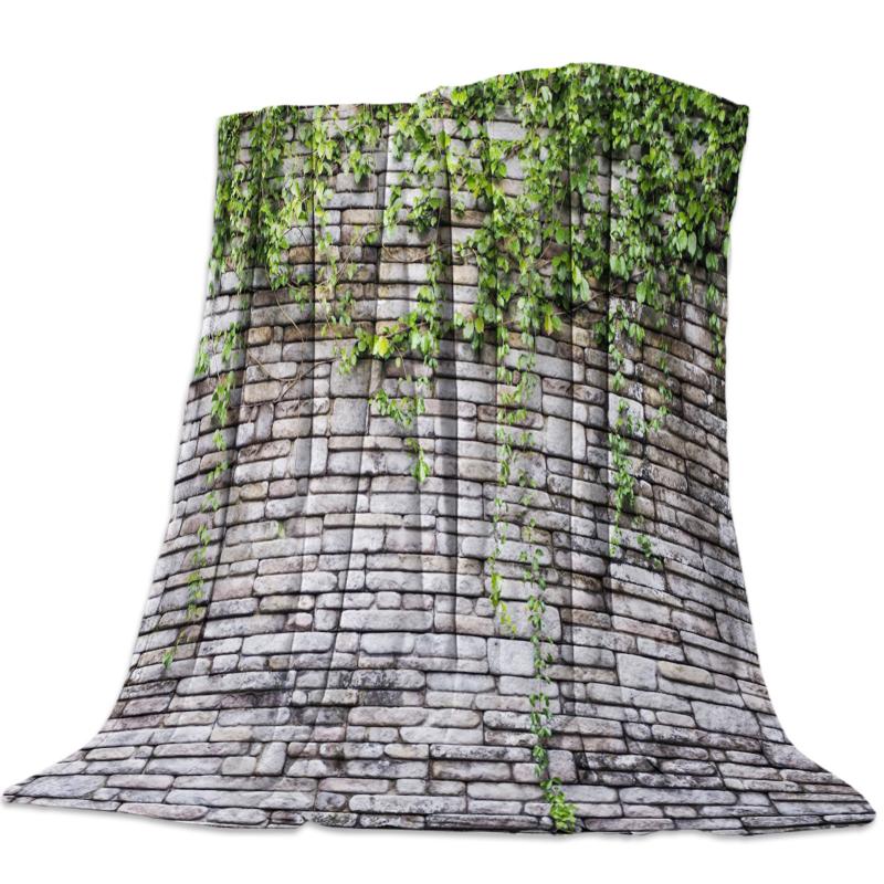 Fleece Throw Bed Blanket Lightweight Super Soft Cozy Plant Green Ivy Wall Vintage Style Blanket Gift for Adults Kids
Fleece Throw Bed Blanket Lightweight Super Soft Cozy Plant Green Ivy Wall Vintage Style Blanket Gift for Adults Kids