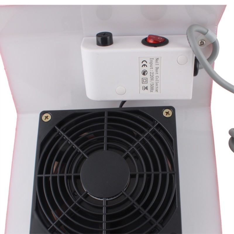 Pro Nail Dust Suction Dust Collector Fan Vacuum Cleaner Manicure Machine Tools Dust Collecting Bag Nail Art Manicure Salon Tools