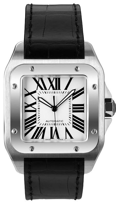 Mans watch steel watch for man automatic movement stainless steel watchcase leather strap wrist watch 04, White face
Mans watch steel watch for man automatic movement stainless steel watchcase leather strap wrist watch 04, White face
