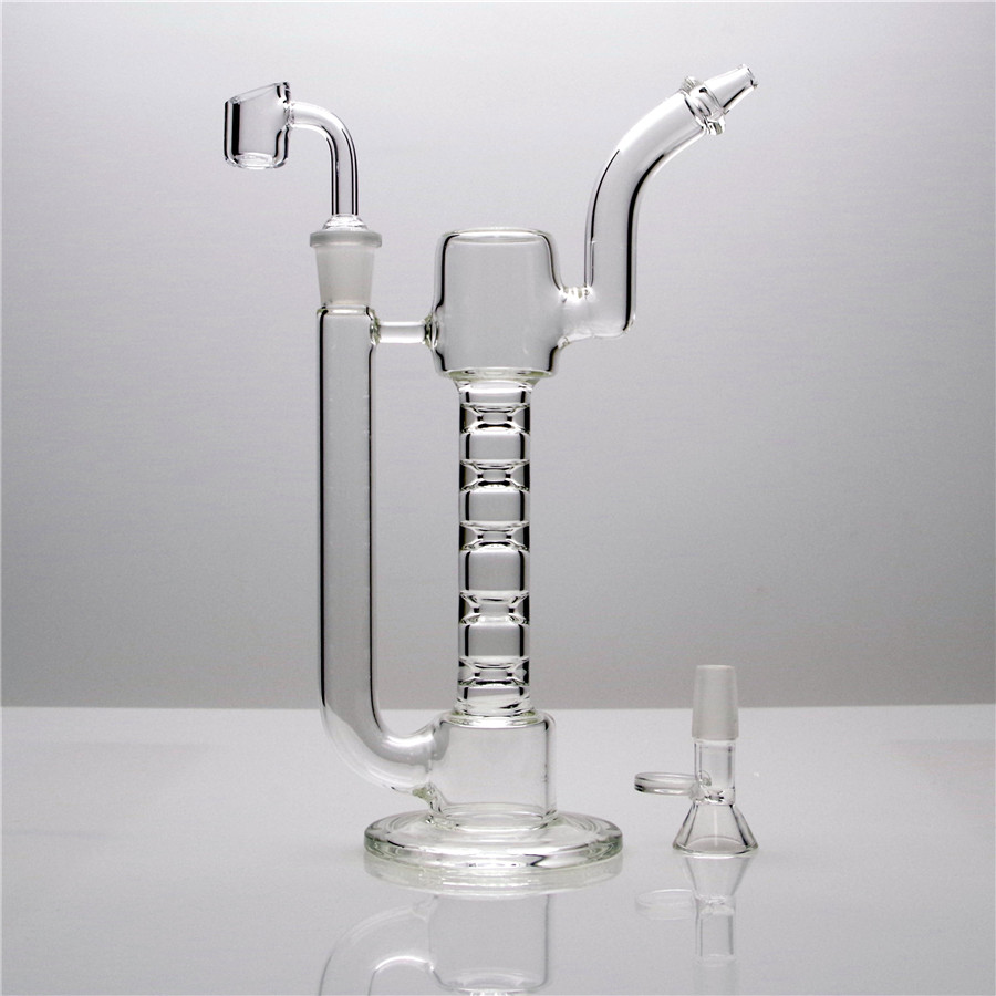 10Inch Clear Glass Bong Smoking Pipe Bubbler Water Pipe Magical Upline Hookahs with 1 clear bowl included and 1 Quartz Banger for gift
10Inch Clear Glass Bong Smoking Pipe Bubbler Water Pipe Magical Upline Hookahs with 1 clear bowl included and 1 Quartz Banger for gift