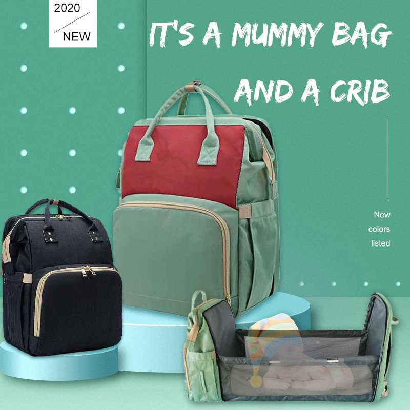 Jusanbaby Baby Bed Crib Diaper Bag Backpack for Mom Waterproof Lightwieght Expecting A Baby Fashion 2020 New, Dark grey
Jusanbaby Baby Bed Crib Diaper Bag Backpack for Mom Waterproof Lightwieght Expecting A Baby Fashion 2020 New, Dark grey