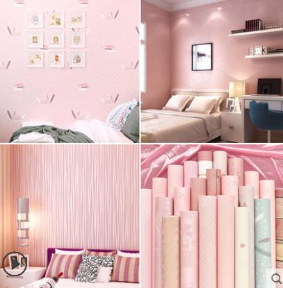 High-end bedroom warm waterproof wallpaper bedroom dormitory college girl pink wallpaper 3D stereo home background wall, No 8
High-end bedroom warm waterproof wallpaper bedroom dormitory college girl pink wallpaper 3D stereo home background wall, No 8
