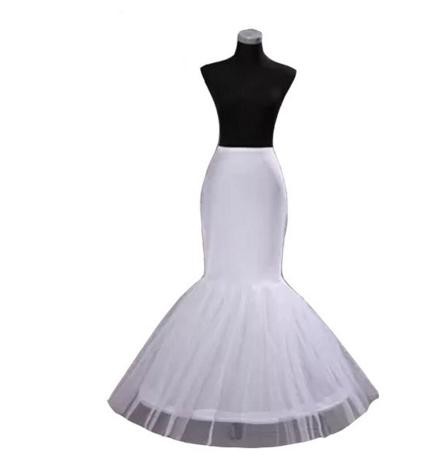 Hot Sale Mermaid Petticoat 1 Hoop Bone Elastic Waist Wedding Dress Crinoline Trumpet High Quality Bridal Petticoats Cheap in Stock, White
Hot Sale Mermaid Petticoat 1 Hoop Bone Elastic Waist Wedding Dress Crinoline Trumpet High Quality Bridal Petticoats Cheap in Stock, White