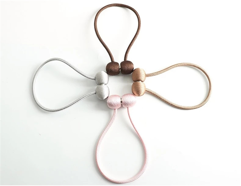 Magnetic Ball New Pearl Curtain Simple Tie Rope Accessory Rods Accessoires Backs Holdbacks Buckle Clips Hook Holder Home Decor9437173