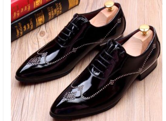 2019 Men's Shoes in Spring and Autumn with New style Middle heel pointed end @1028, Black
2019 Men's Shoes in Spring and Autumn with New style Middle heel pointed end @1028, Black