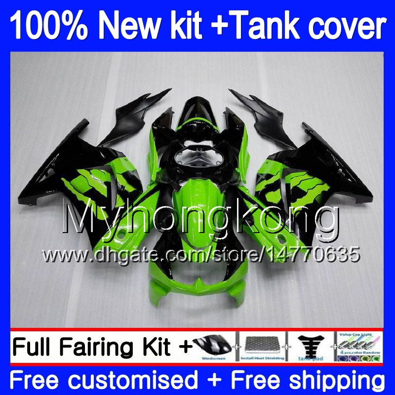 +Tank For KAWASAKI EX-250 ZX250R 2008 2009 2010 2011 2012 201MY.40 EX250 ZX 250R EX 250 ZX-250R EX250R 08 09 10 11 12 Green Black Fairing, No. 24
+Tank For KAWASAKI EX-250 ZX250R 2008 2009 2010 2011 2012 201MY.40 EX250 ZX 250R EX 250 ZX-250R EX250R 08 09 10 11 12 Green Black Fairing, No. 24