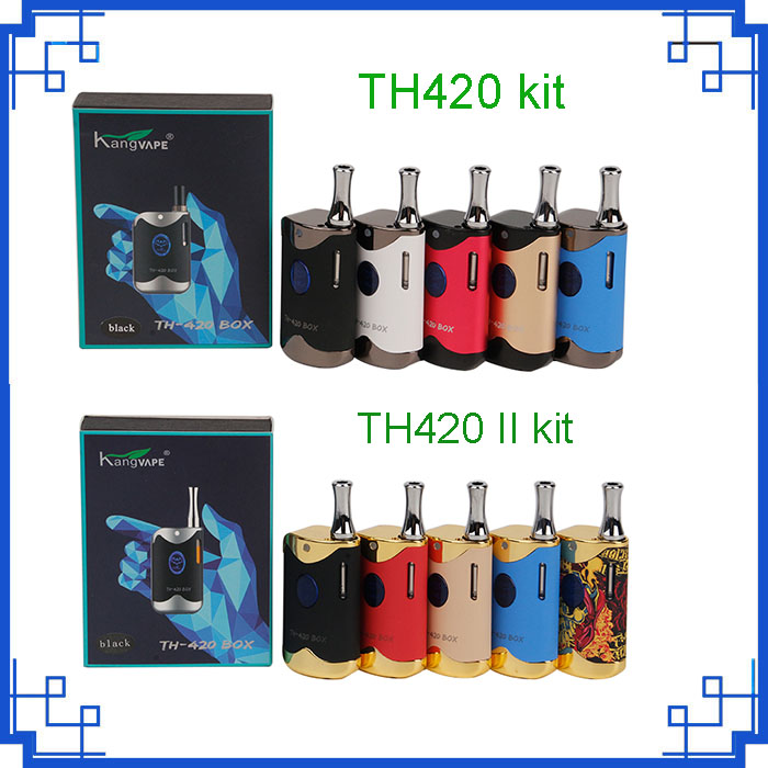 Original TH420 Starter Kit II 650mAh Adjustable Voltage TH420 Starter Battery Box Mod 0.5ml Thick Oil CE3 Cartridge Tank vs mini k
Original TH420 Starter Kit II 650mAh Adjustable Voltage TH420 Starter Battery Box Mod 0.5ml Thick Oil CE3 Cartridge Tank vs mini k