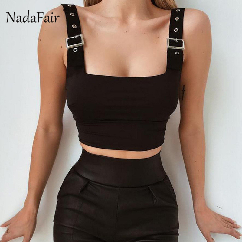 Nadafair White Black Adjustable Cropped Tops Punk Women Summer Tank Top 2020 Fashion Festival Sexy Party Club Short Top Female
Nadafair White Black Adjustable Cropped Tops Punk Women Summer Tank Top 2020 Fashion Festival Sexy Party Club Short Top Female